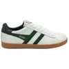 Image de Gola - Equipe II Leather - Chaussures lifestyle homme White / Green / Navy - 45