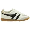 Image de Gola - Torpedo Leather - Chaussures lifestyle femme Off White / Black / Gold - 37