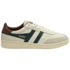 Image de Gola - Contact Leather - Chaussures lifestyle homme Off White / Navy / Rust - 41