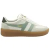 Image de Gola - Grandslam Elite - Chaussures lifestyle femme White / Surf / Evergreen / Gum - 40