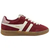 Image de Gola - Cyclone - Chaussures lifestyle femme Deep Red / Off White / Candy / Gum - 37