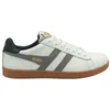 Image de Gola - Equipe II Leather - Chaussures lifestyle homme White / Cement / Navy - 42