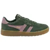 Image de Gola - Hawk Suede '86 - Chaussures lifestyle femme Evergreen / Candy / Gum - 38