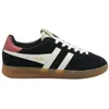 Image de Gola - Cyclone - Chaussures lifestyle femme Black / Off White / Coral / Gum - 38