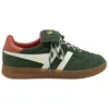 Image de Gola - Stadia '86 - Chaussures lifestyle femme Evergreen / Off White / Hot Coral / Gum - 38