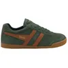 Image de Gola - Harrier - Chaussures lifestyle homme Evergreen / Moody Orange / Navy - 42