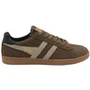 Image de Gola - Equipe II Suede - Chaussures lifestyle homme Otter / Bone / Black - 42