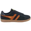 Image de Gola - Equipe II Suede - Chaussures lifestyle homme Navy / Moody Orange - 43