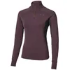 Image de Mizuno - Active Warmalite HZ LS Top - Sous-vêtement thermique femme Raisin - XS
