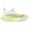 Image de Mizuno - Neo Vista 3 - Chaussures running femme White / Flamingo Coral / Lime Pulp - 42.5