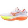 Image de Chaussures Mizuno Wave Rider 30 Blanc Orange AW26 Femme, Taille 35 - EUR