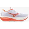 Image de Mizuno - Wave Rider 30 - Chaussures running femme White / Flamingo Coral / Lime Pulp - 38