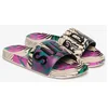 Image de Superdry Femme Claquettes de Piscine à Imprimé Intégral Cream Taille: 3-4
