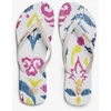 Image de Superdry Femme Imprimé Tongs, Blanc, Pointure: 3-4