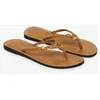 Image de Superdry Femme Tressées En Simili Cuir Tongs, Brun, Pointure: 5-6