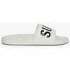 Image de Superdry Femme Claquettes de Piscine Coupe Classique White Taille: 5-6