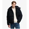 Image de Superdry Homme Doudoune à Capuche en Velours Premium Navy Taille: M