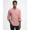 Image de Barbour - Nelson Tailored Shirt - Chemise homme Red - 3XL