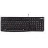 Image de ergonomique filaire Logitech K120 PC Noir