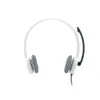 Image de Logitech Casque stéréo H150 avec microphone anti-parasite en Blanc