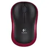 Image de Logitech M185 - Rouge/Sans fil
