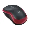 Image de Logitech Souris sans fil compacte M185, conçue pour les ordinateurs portables en Rouge