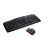 Image de Ensemble sans fil MK330 - Ensemble clavier et souris - sans fil - 2.4 GHz - QWERTY - Nordique - noir