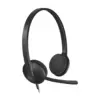 Image de Logitech Casque USB H340 pour PC avec microphone anti-parasite en Noir
