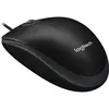 Image de B100 - Souris - droitiers et gauchers - optique - 3 boutons - filaire - USB - noir