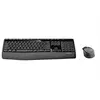 Image de Ensemble sans fil Logitech MK345 - Ensemble clavier et souris - sans fil - 2.4 GHz - International US - noir, bleu