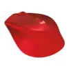 Image de Logitech Souris sans fil M330 Silent Plus - Clics discrets en Rouge