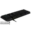 Image de Gaming G512 - Clavier - backlit - USB - AZERTY - Français - commutateur : GX Blue - carbone