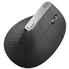 Image de Logitech MX Vertical Souris Ergonomique sans Fil, Multi-Dispositifs, Bluetooth ou 2,4 GHz avec Récepteur USB Unifying, Suivi Optique 4000 PPP, 4 Boutons, Charge Rapide,Portable/PC/Mac/iPad OS-Graphite en occasion ou reconditionné