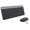 Image de MK470, Ensemble Clavier et Souris sans Fil Ultra-fin - Disposition Compacte et Plate, Récepteur USB 2,4 GHz avec Connectivité Prête à l'Emploi,