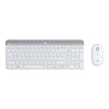 Image de Logitech MK470 White - Slim Wireless Combo