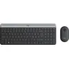 Image de Logitech Ensemble clavier et souris sans fil ultra-fin MK470 en Graphite