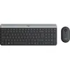 Image de Logitech Ensemble clavier et souris sans fil ultra-fin MK470 en Graphite