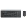 Image de Slim Wireless Combo MK470 - Ensemble clavier et souris - sans fil - 2.4 GHz - QWERTY - Italien - graphite