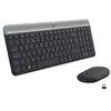 Image de Slim Wireless Combo MK470 - Tastatur-und-Maus-Set - kabellos - 2.4 GHz - Spanisch QWERTY - Graphite