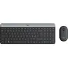 Image de Logitech Ensemble clavier et souris sans fil ultra-fin MK470 en Graphite