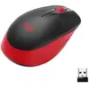 Image de sans fil ergonomique M190 récepteur USB - Rouge