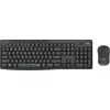 Image de Logitech Ensemble clavier et souris silencieux sans fil MK295 en Graphite