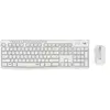 Image de MK295 Silent - Ensemble clavier et souris - sans fil - 2.4 GHz - QWERTZ - Allemand - blanc cassé