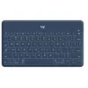Image de Keys-To-Go - Clavier - sans fil - Bluetooth - AZERTY - Français - bleu classique