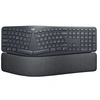 Image de ERGO K860 - Clavier - sans fil - 2.4 GHz, Bluetooth 5.0 - QWERTY - Italien - graphite