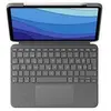 Image de Combo Touch - Clavier et étui - avec trackpad - rétroéclairé - Apple Smart connector - QWERTZ - Suisse - gris oxford - pour Apple 11-inch iPad Pro