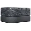 Image de Ergo Series ERGO K860 for Business - Clavier - full size - sans fil - 2.4 GHz, Bluetooth 5.0 LE - AZERTY - Français - graphite