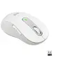 Image de Sans Fil pour gaucher Signature M650 L Left Pour Mains Larges, Silencieuse, Bluetooth, Boutons Programmables - Blanche