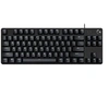 Image de G413 TKL SE - Clavier - rétro-éclairé - USB - QWERTY - Nordique (Danois/Finnois/Norvégien/Suédois) - commutateur : Tactile - noir - pour Windows 10;