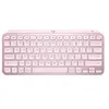 Image de sans fil MX Keys Mini compact, Bluetooth, rétroéclairé pour MAC, iOS, Windows, Linux, Android Rose